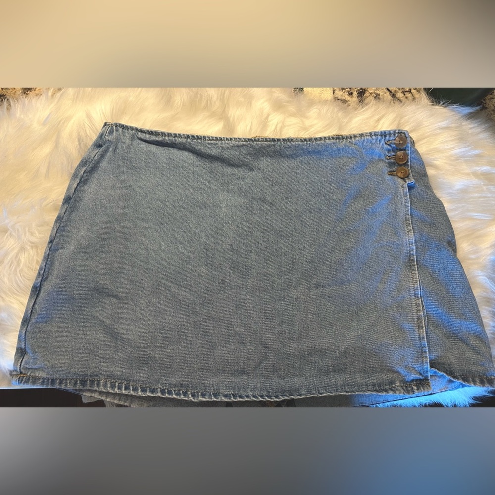 Forever 21 Plus Denim Skort
